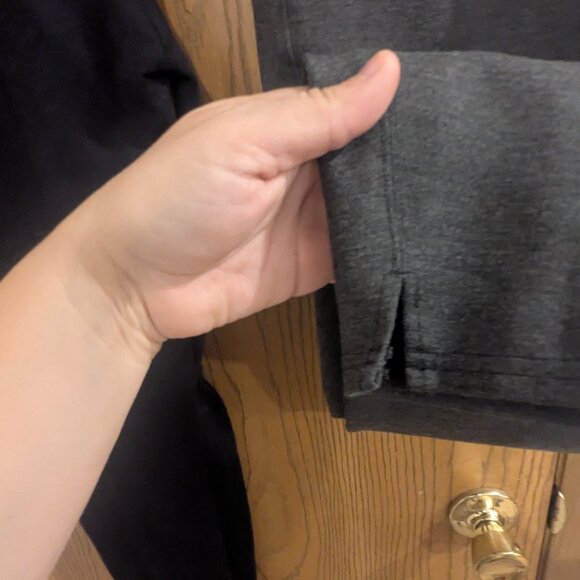 Spanx Pants Pull on Gray and Black (Lot of 2) Leggings-Size Medium - Picture 2 of 4